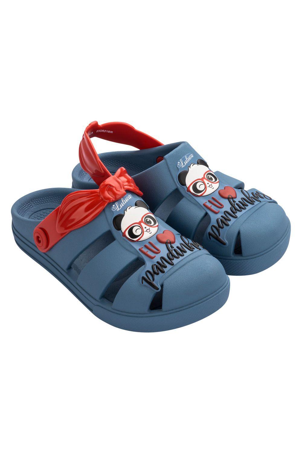 Babuche Infantil Grendene Kids Luluca Shine Confort Azul - Babuche / Clog  Infantil - Magazine Luiza