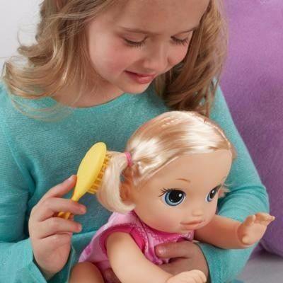 Baby Alive Vamos Passear Loira Hasbro Hora Do Passeio Boneca Baby Alive Magazine Luiza