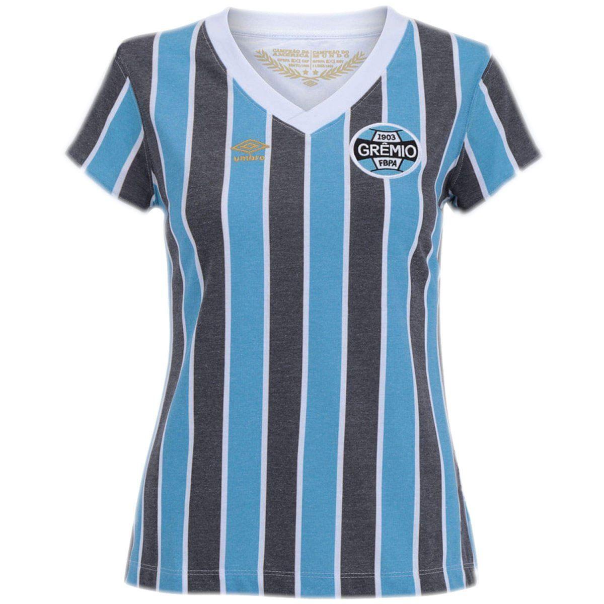 camisa feminina gremio preta
