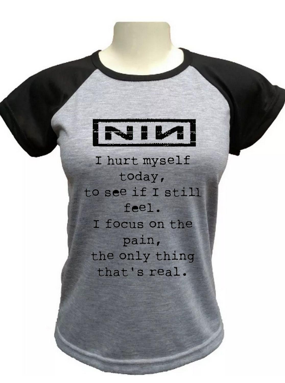 Babylook Nine Inch Nails ( Nin ) Hurt - alternativo basico - Blusas Femininas - Magazine Luiza Babylook Nine Inch Nails ( Nin ) Hurt - alternativo basico - Blusas Femininas - Magazine Luiza