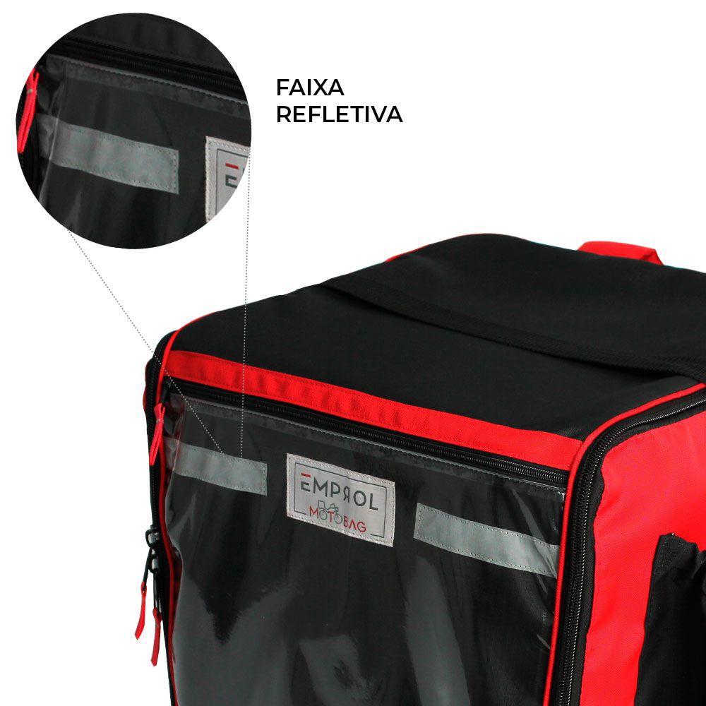 bolsa motoboy preta