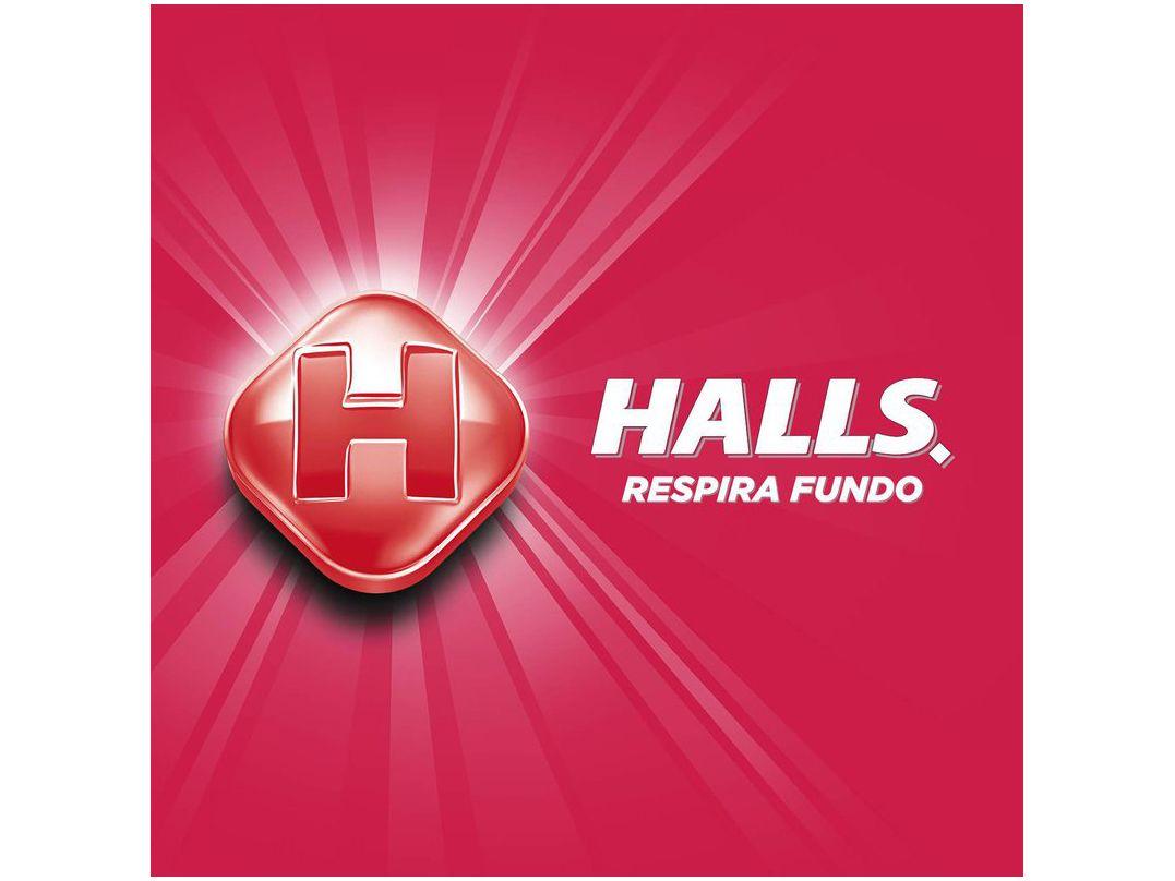 Bala Halls Morango 28g Display 21 Unidades