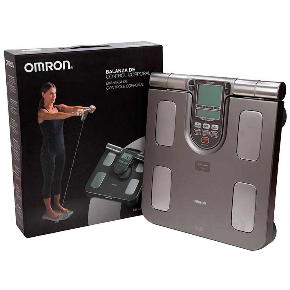 Balança de Controle Corporal Omron HBF514C Digital com Bioimpedância