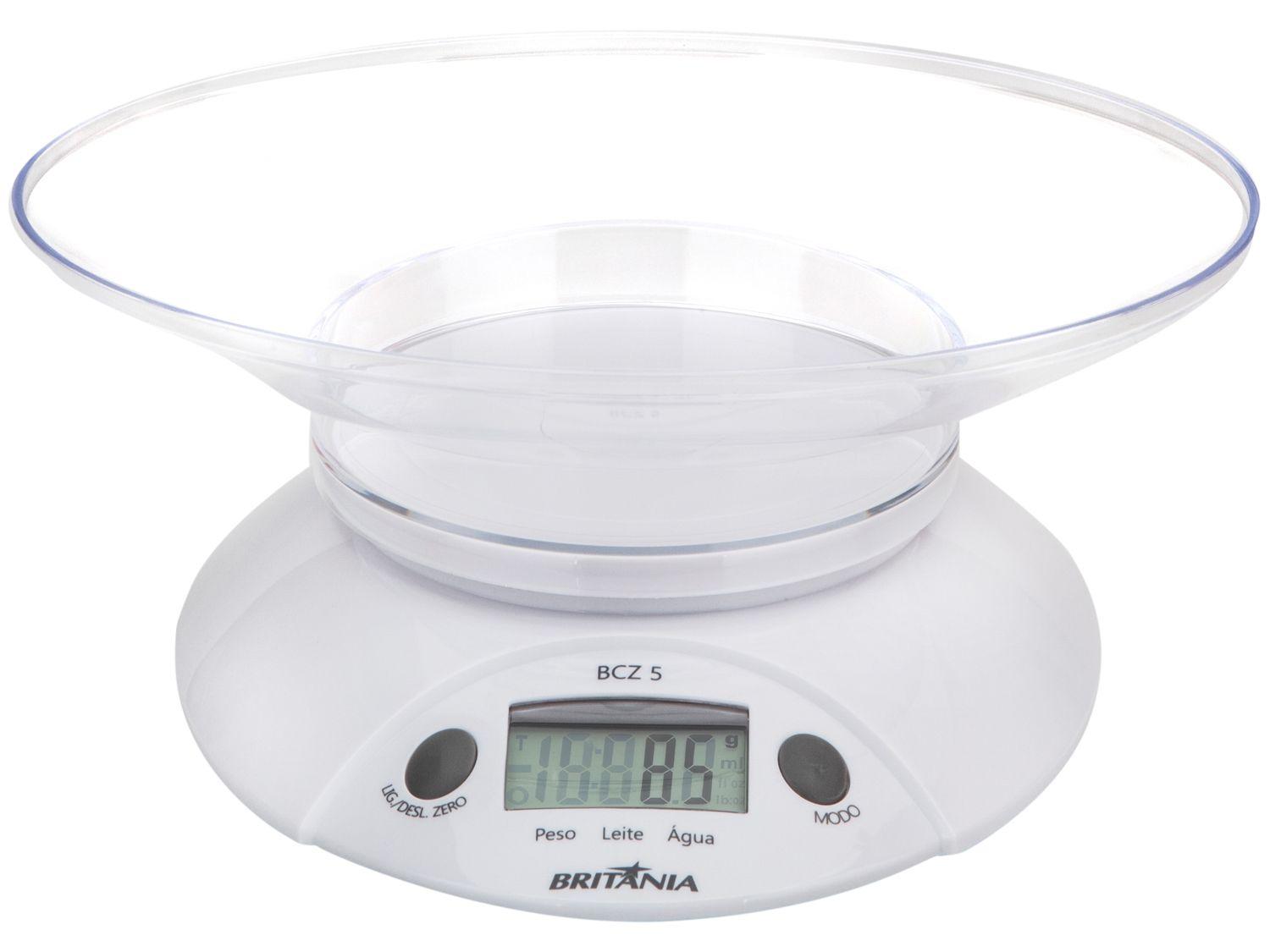 Balança de Cozinha Digital até 5kg Britânia