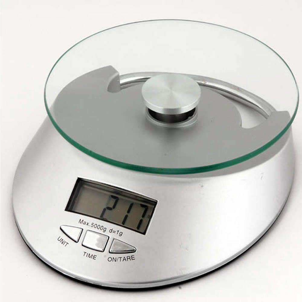 Balan a Digital Eletr nica De Cozinha Com Rel gio 1g 5kg CBRN02399 