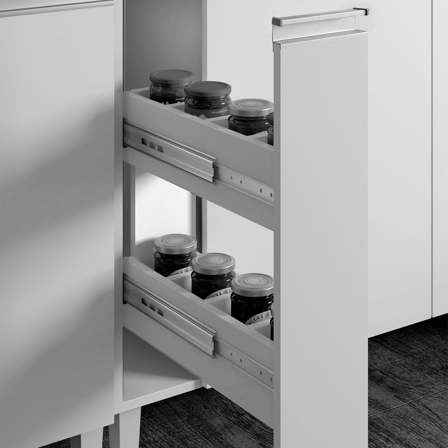 Balcão 2 Portas 3 Gavetas e Porta Condimentos Village Siena Móveis