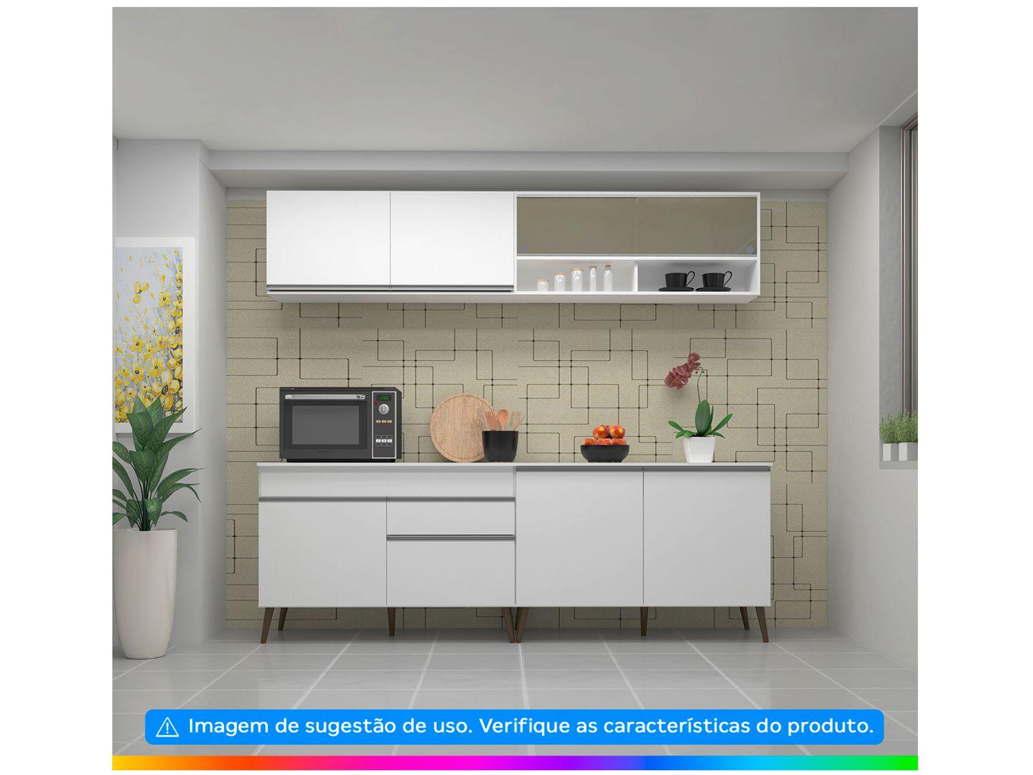 Balcão de Cozinha com Tampo para Pia Luciane