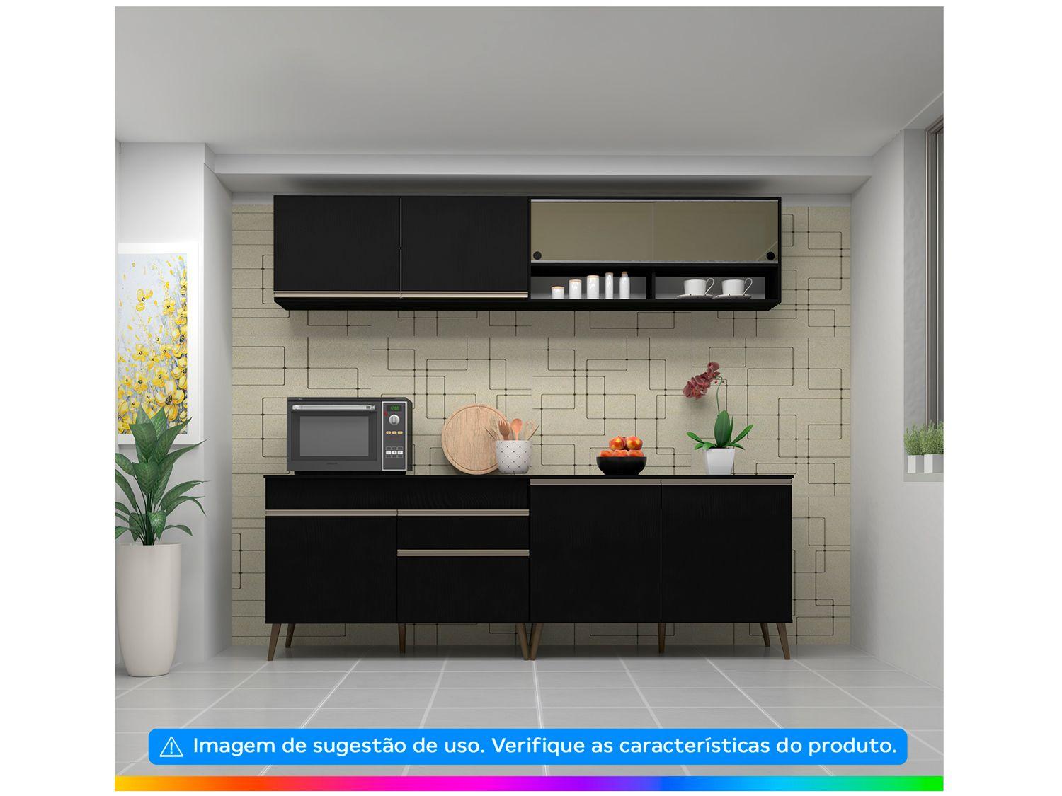 Balcão de Cozinha com Tampo para Pia Luciane