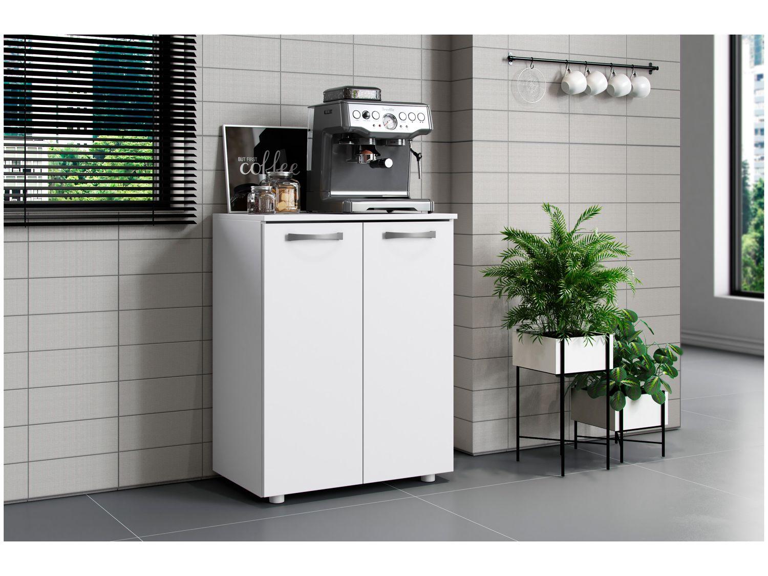 Balcão Multiuso Aramóveis Branco Denver