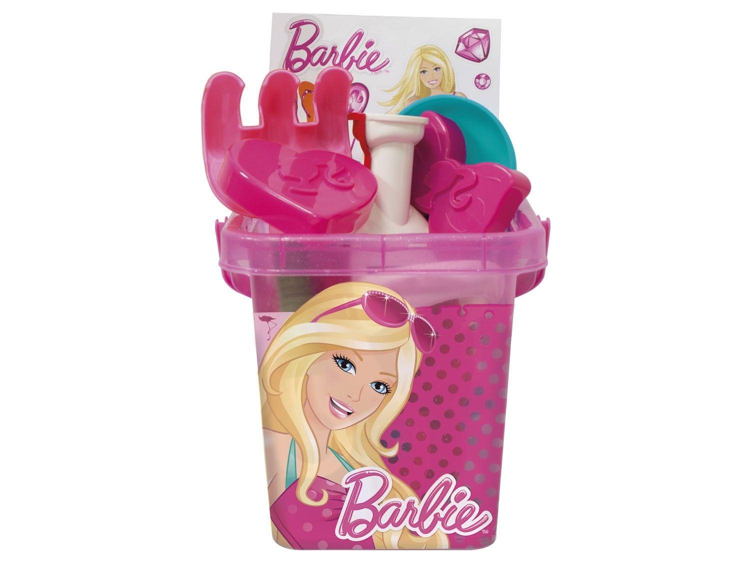 Baldinho de Praia Barbie Fashion 7 Peças