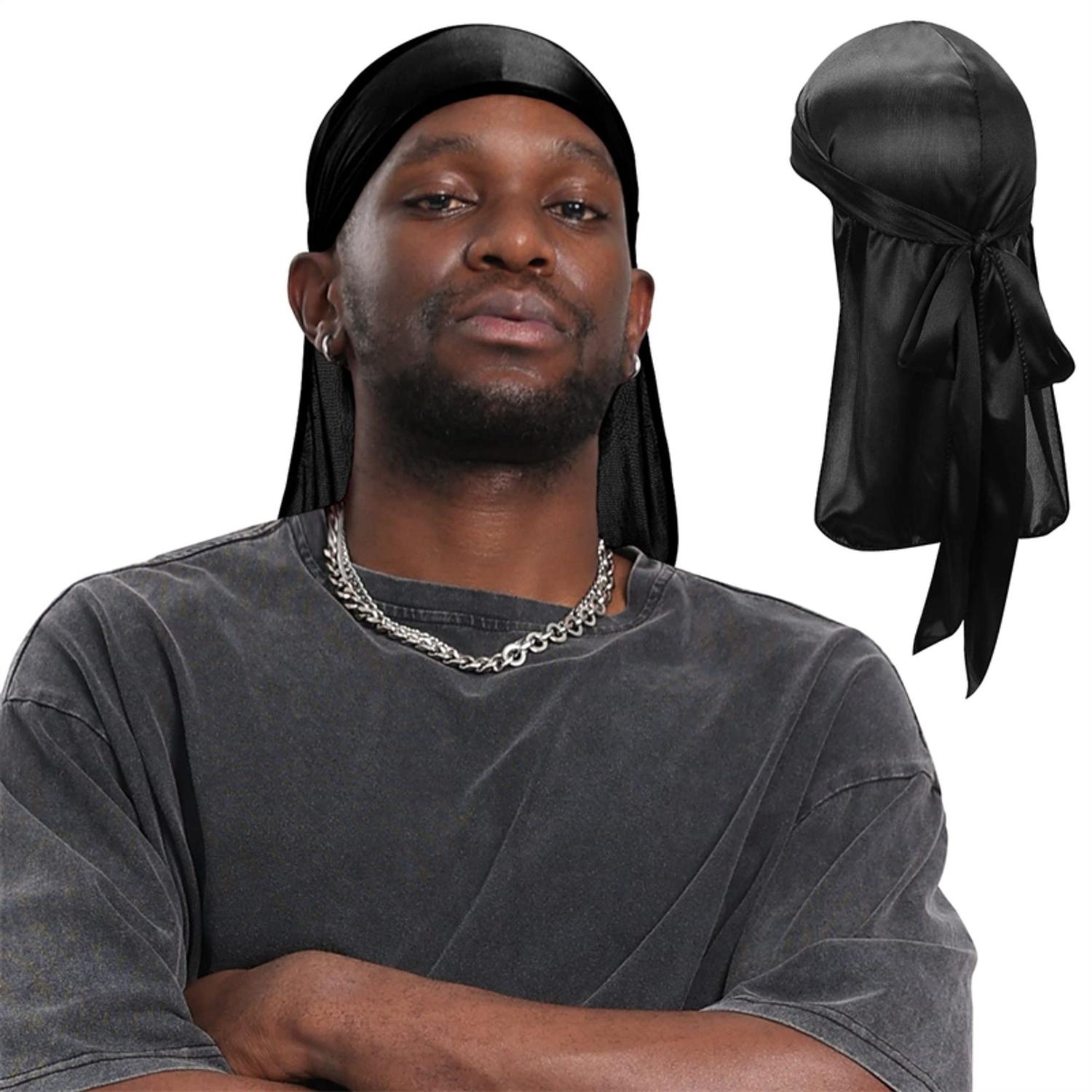 Bandana Touca Durag Waves Várias Cores Protege Cabelo - Empório do