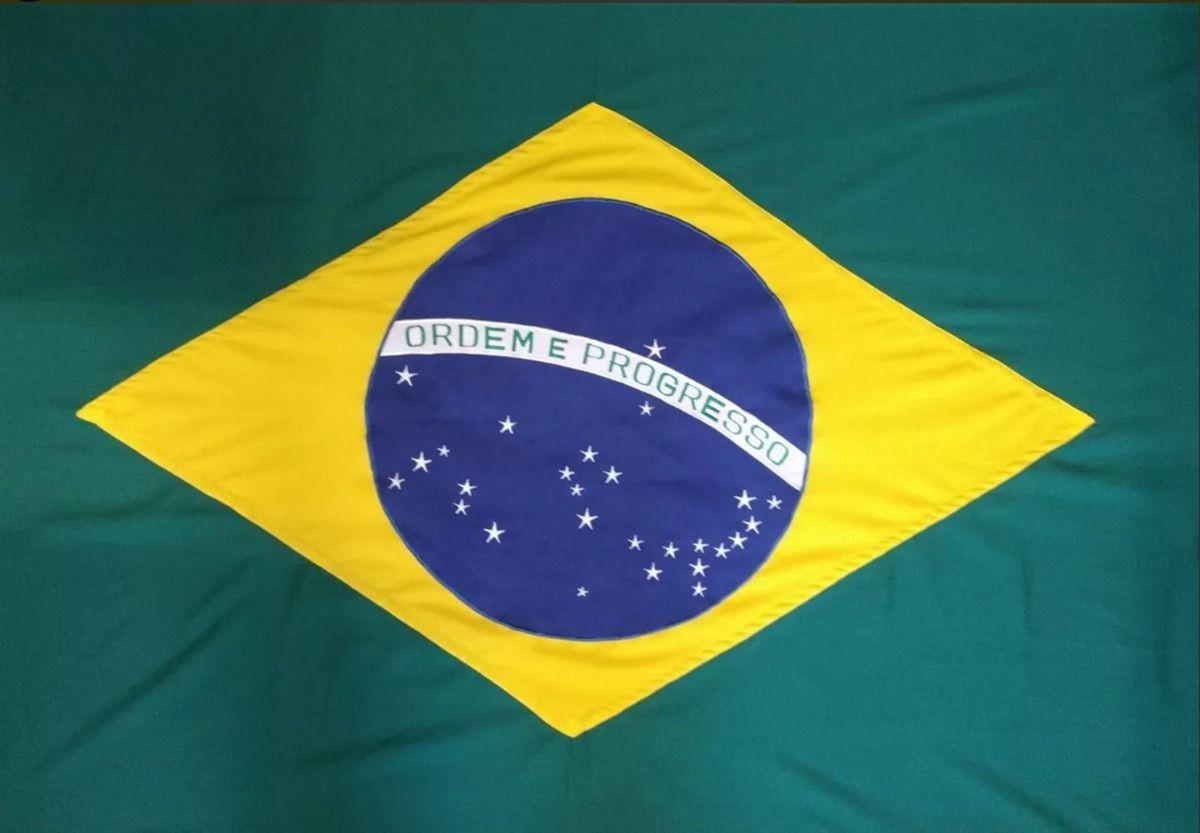 Bandeira Do Brasil 2 Panos Jc Bandeiras Bandeira Do
