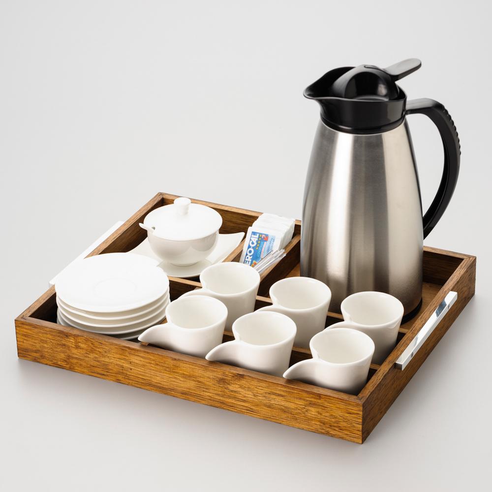 Bandeja para Servir Café Woodart Bandejas Magazine Luiza
