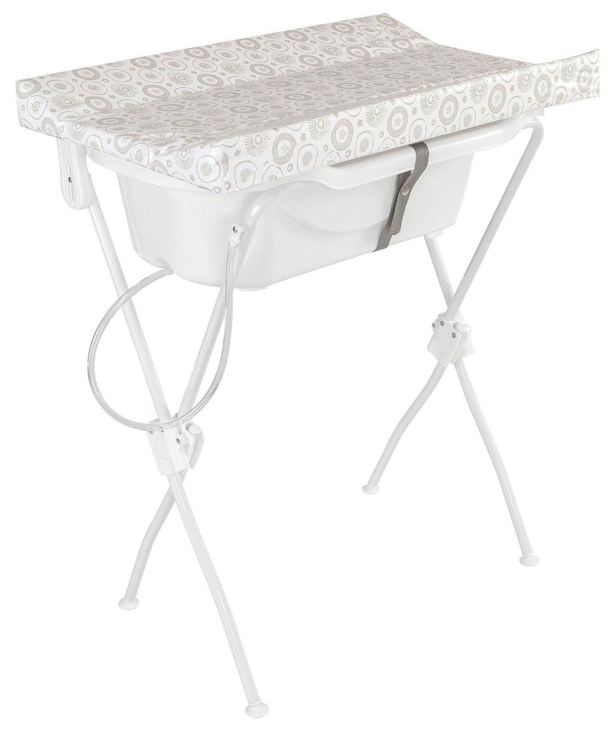 Banheira Bebê com Trocador Infantil Floripa Branca - Tutti Baby - Banheira  de Bebê - Magazine Luiza