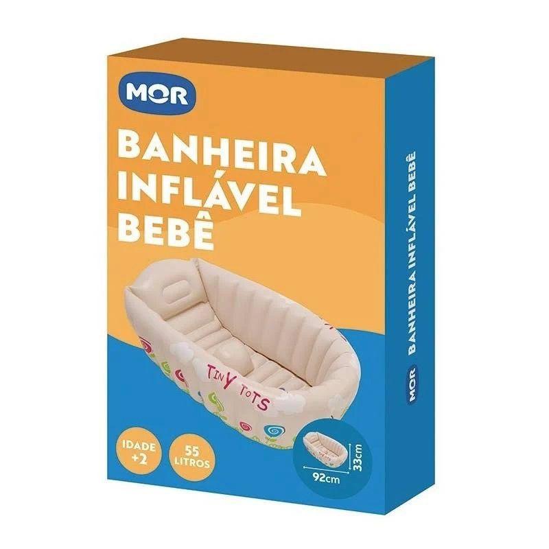 Banheira Berço Inflável Bebê Infantil c/ Indicador de Temperatura Mor -  Banheira de Bebê - Magazine Luiza
