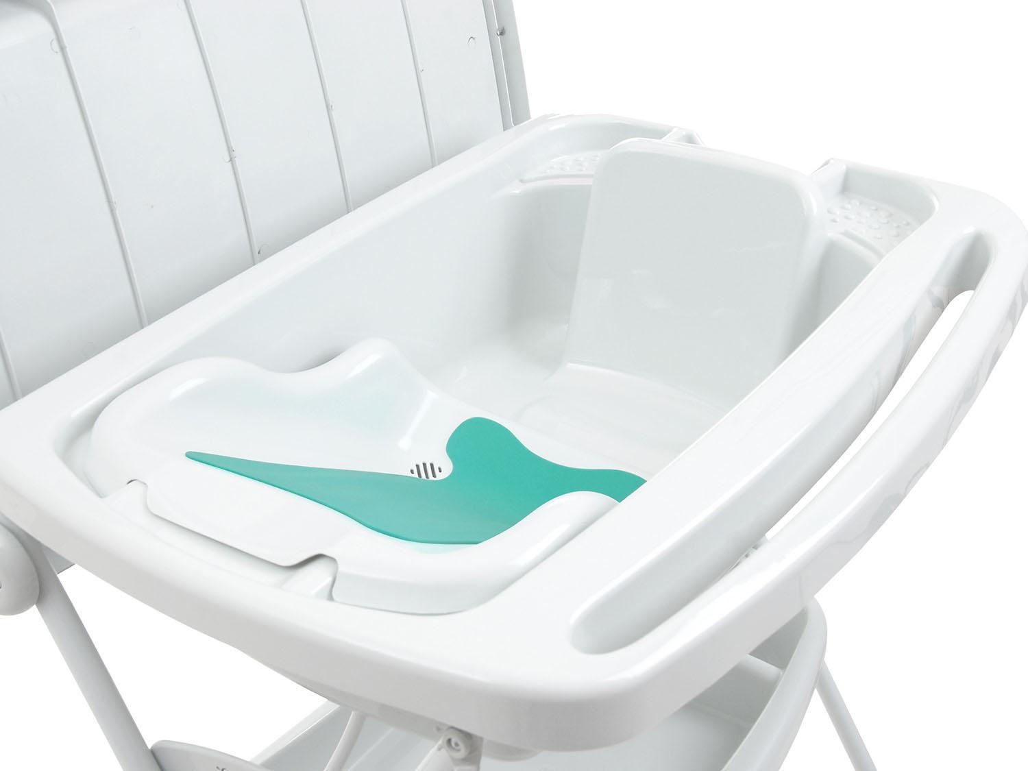 Banheira Burigotto Splash com Suporte e Trocador - Assento Redutor de ...