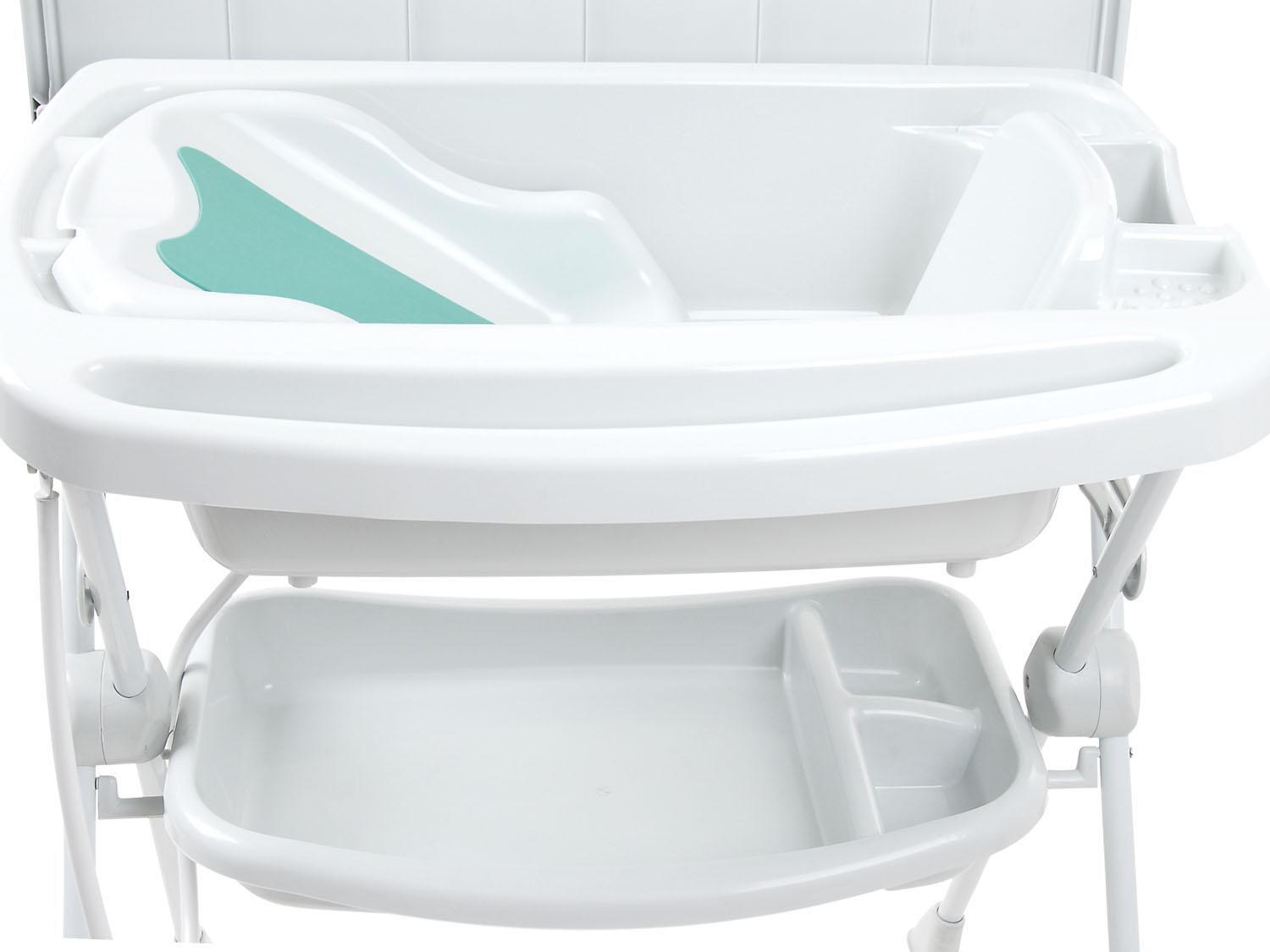 Banheira Burigotto Splash com Suporte e Trocador - Assento Redutor de ...