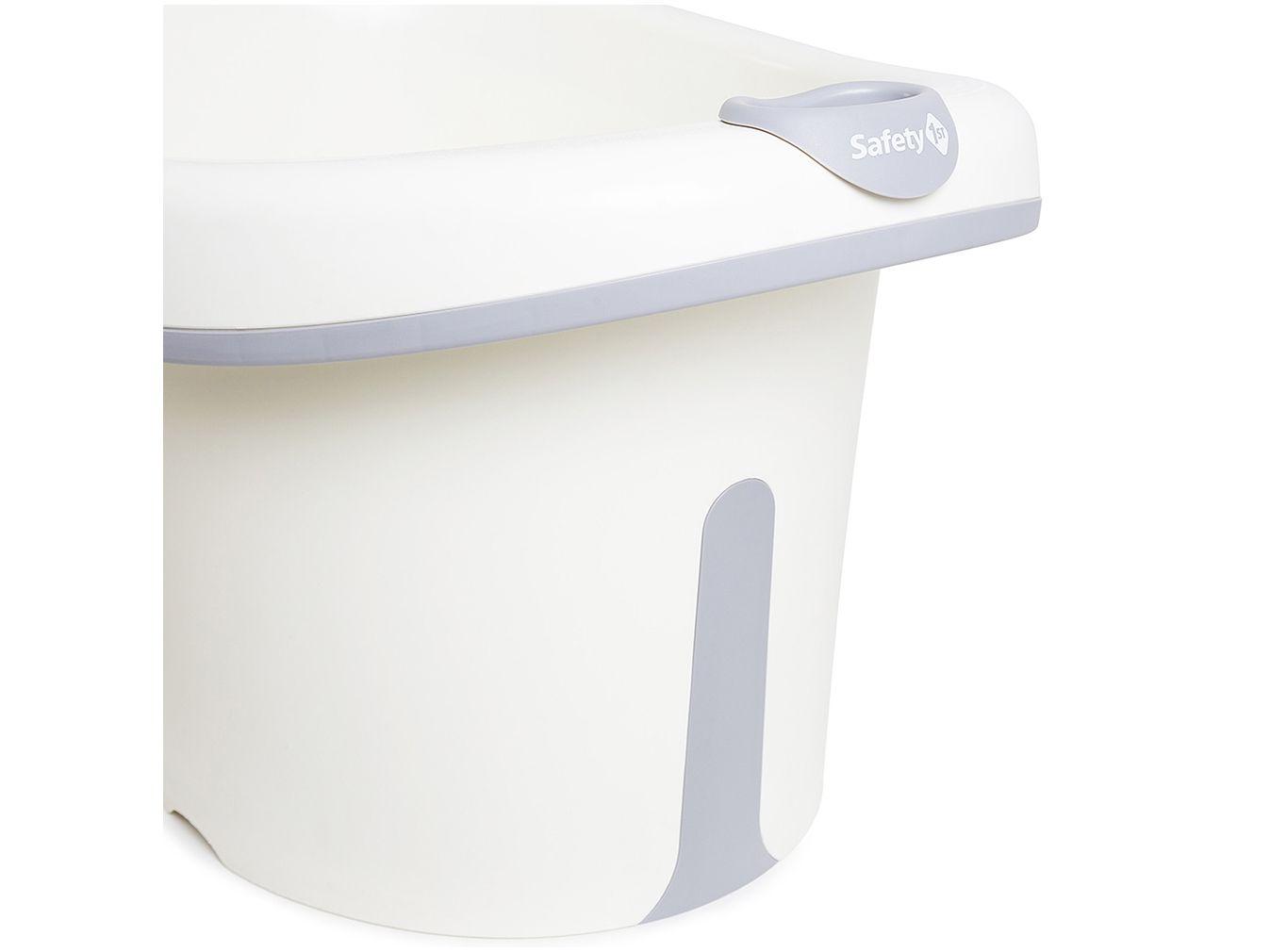 Banheira de Bebê Safety 1st Bubbles Cinza 24L