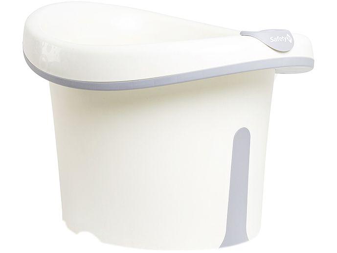 Banheira de Bebê Safety 1st Bubbles Cinza 24L