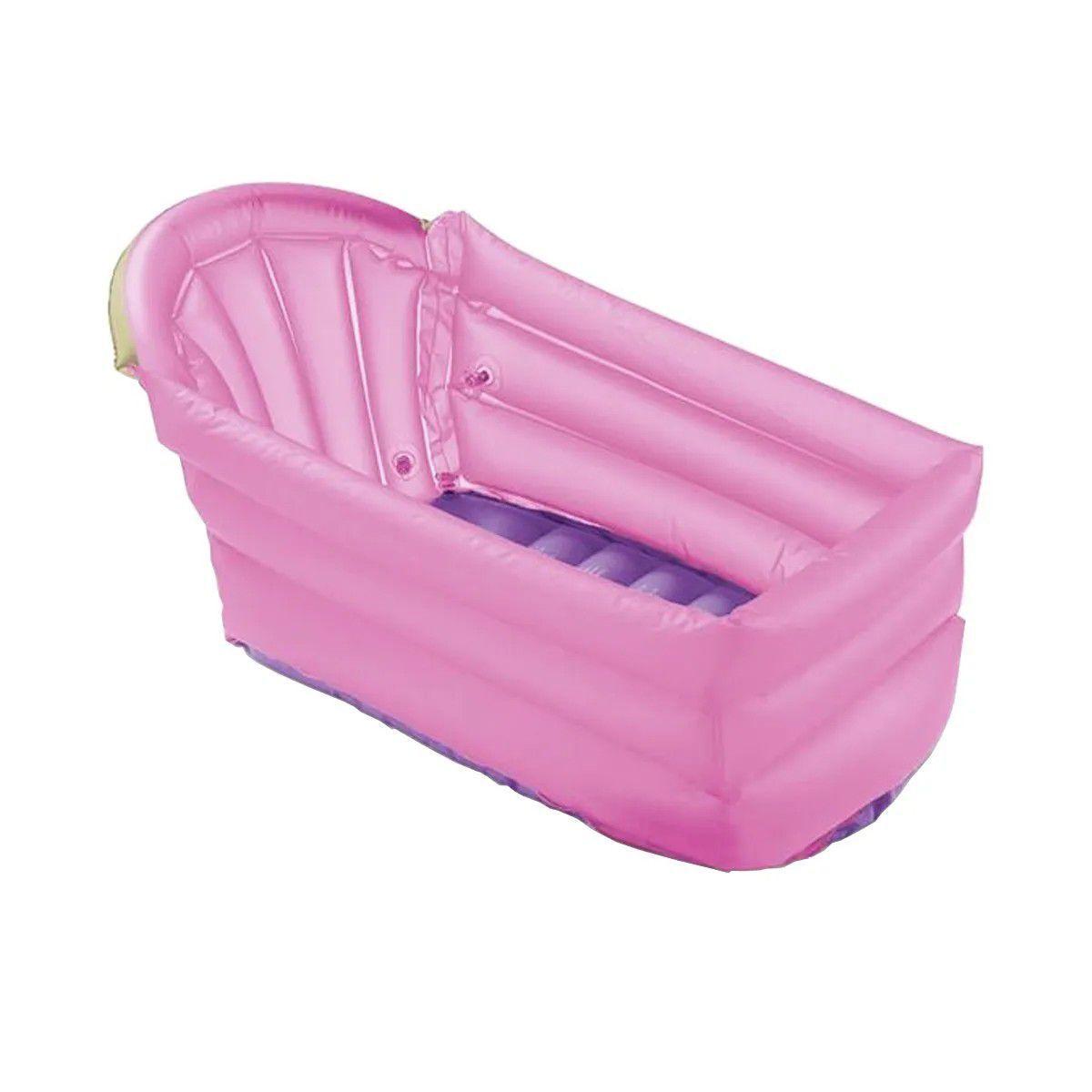 Banheira Inflavel Para Bebe Pratica Compacta Dias Quentes De 6 Meses A 1 Ano Multikids Multikids Baby Banheira De Bebe E Acessorios Magazine Luiza