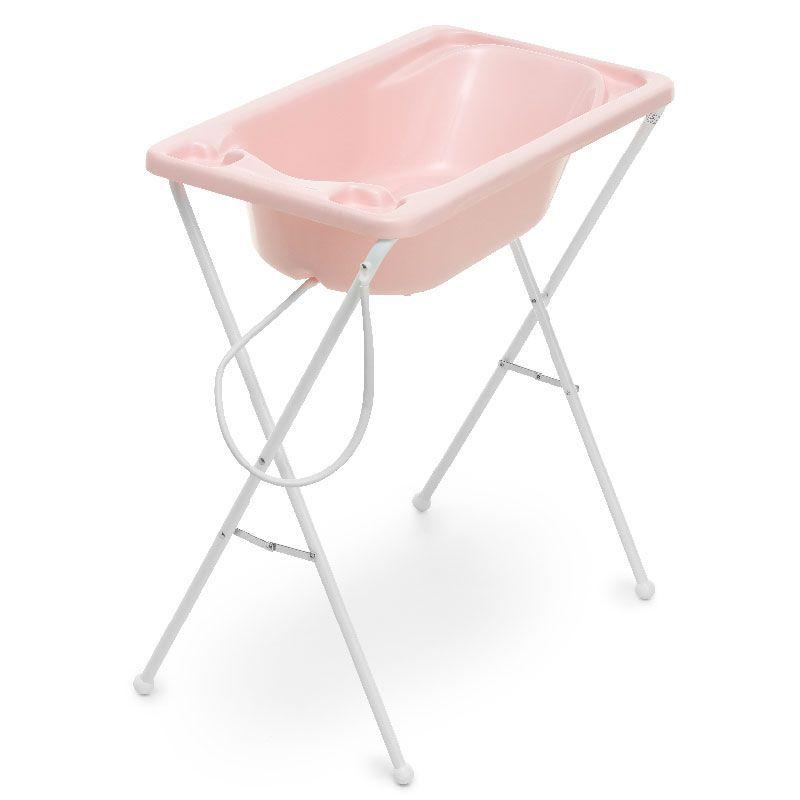 Banheira para Bebê Rígida c/Suporte Galzerano Rosa Perolado - Banheira de  Bebê - Magazine Luiza