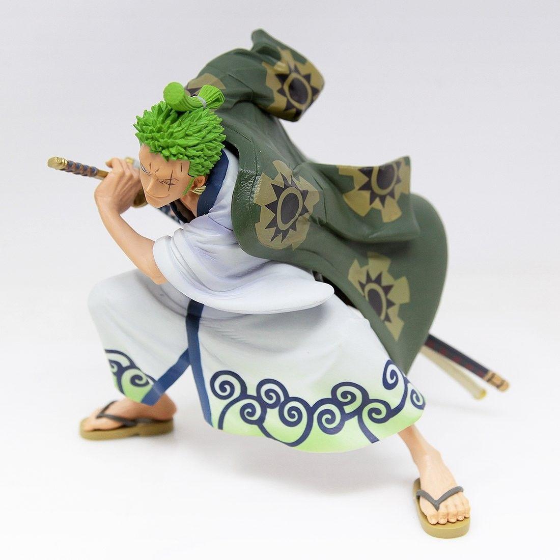 Banpresto One Piece Wano Kuni King Of Artist The Roronoa Zoro Colecionaveis Magazine Luiza