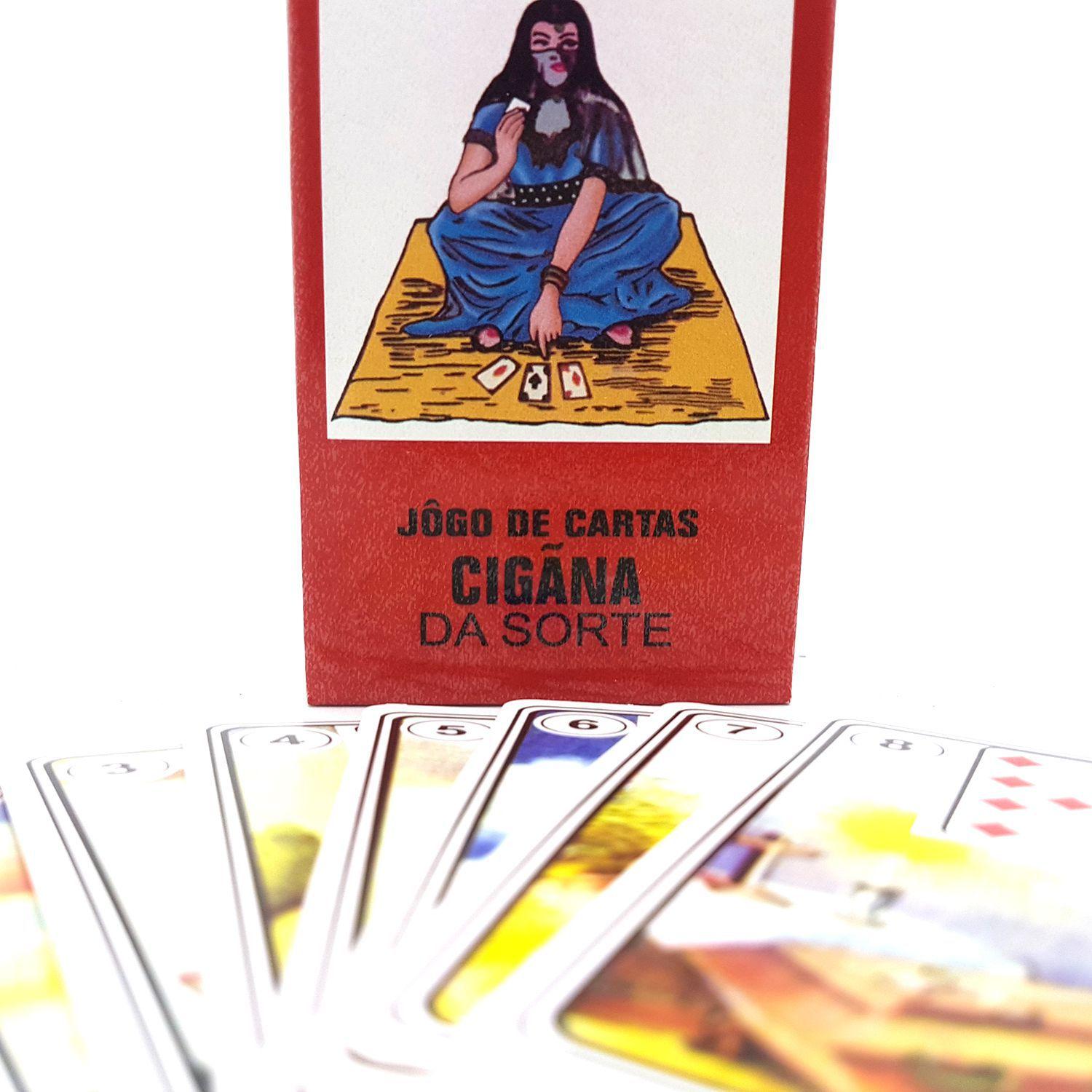 Jogo de Cartas Cigana da Sorte - Comprar e Usar