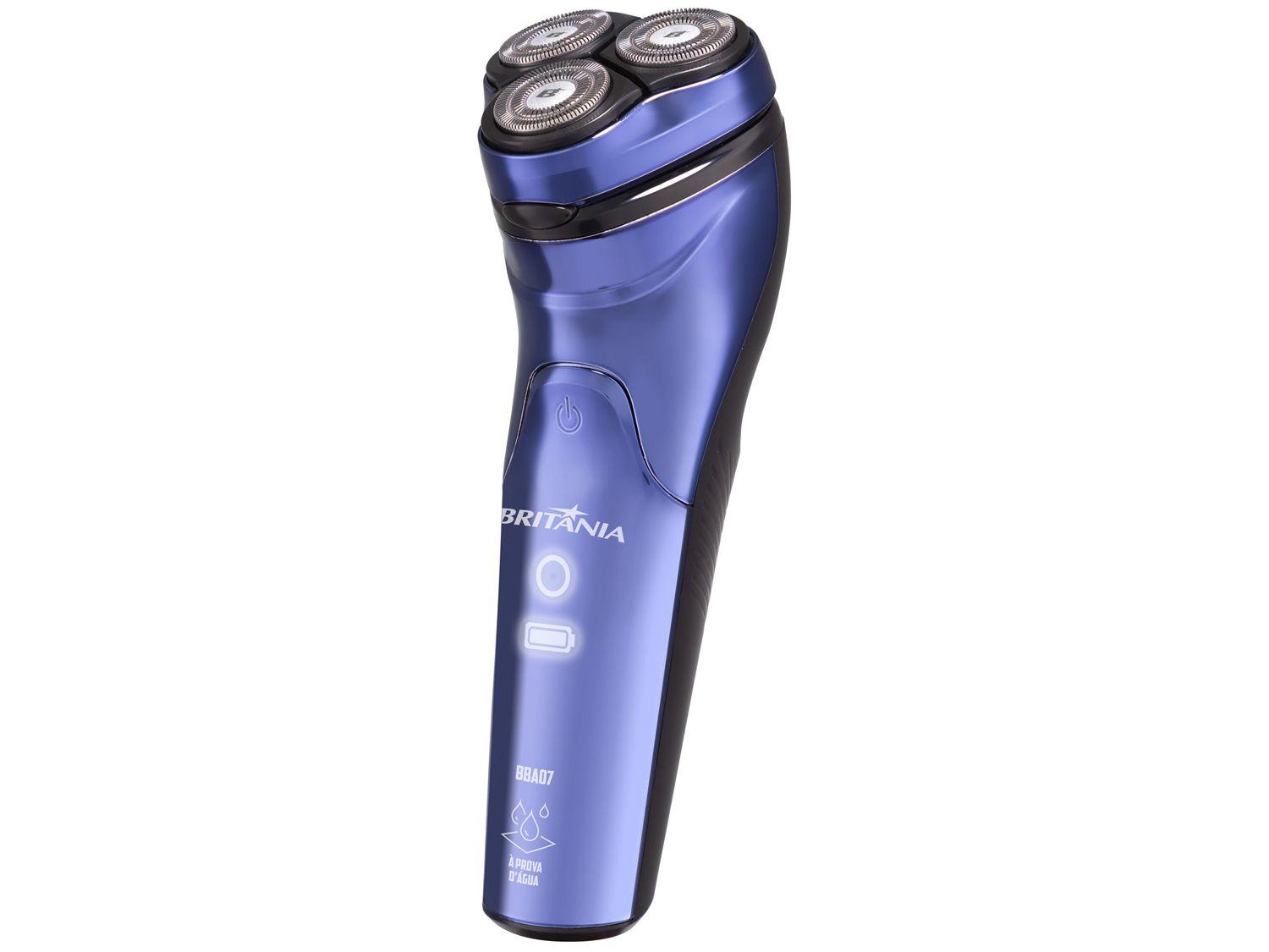 Barbeador Elétrico Britânia BBA07 Seco e Molhado