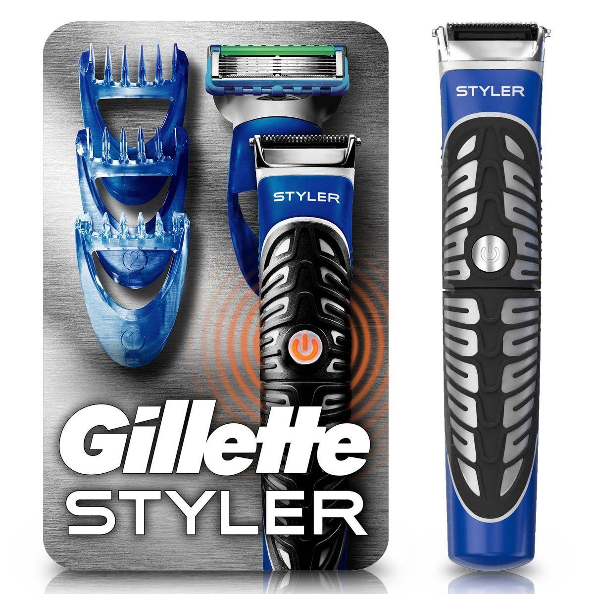 Barbeador Elétrico Gillette Styler Seco e Molhado