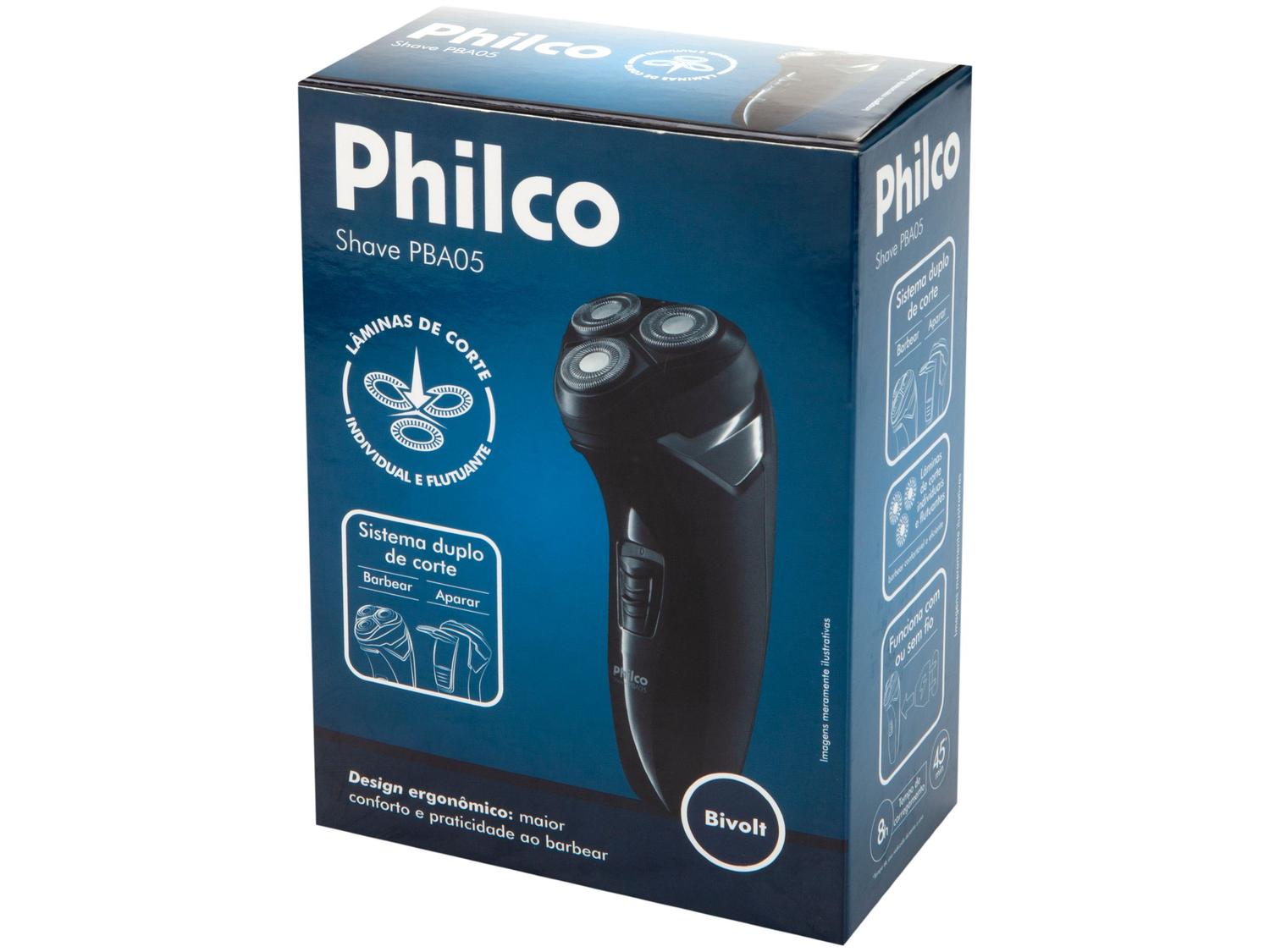 Barbeador Elétrico Philco Shave