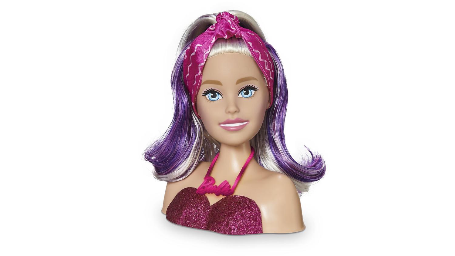 Boneca Barbie Busto Pentear Maquiar Maquiagem Mattel