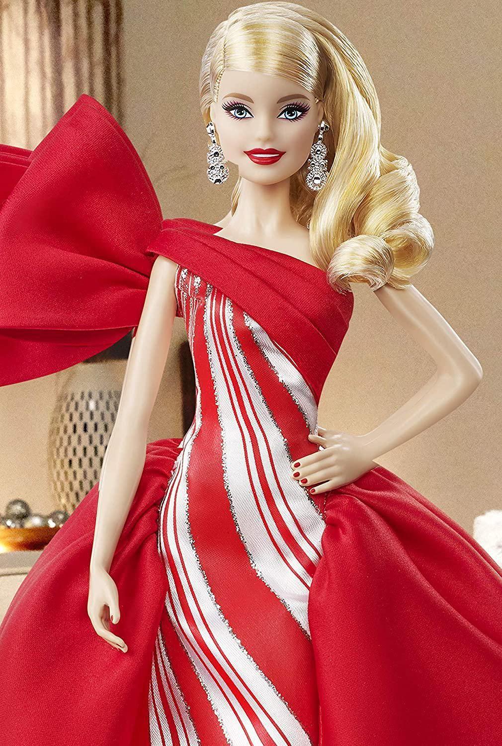 Holiday Barbie 2019 Fashionista Dolls Barbie Gowns 2019 Christmas - Main Image