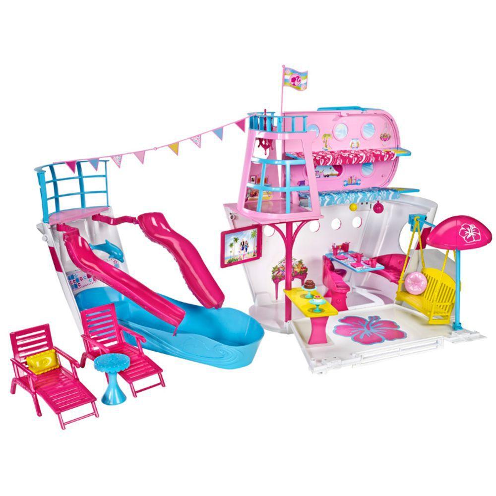 Barbie Navio Cruzeiro de Luxo FHW46 - Mattel - Barco, Navio e Lancha de ...