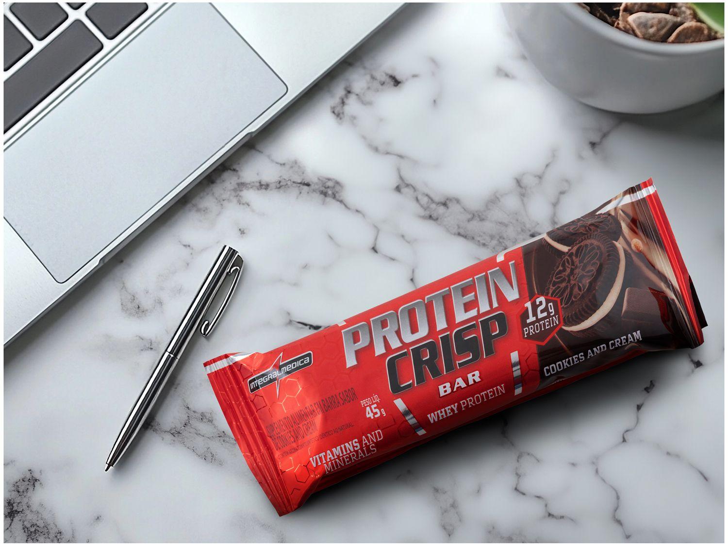 Barra de Proteína Integralmedica Protein Crisp Bar