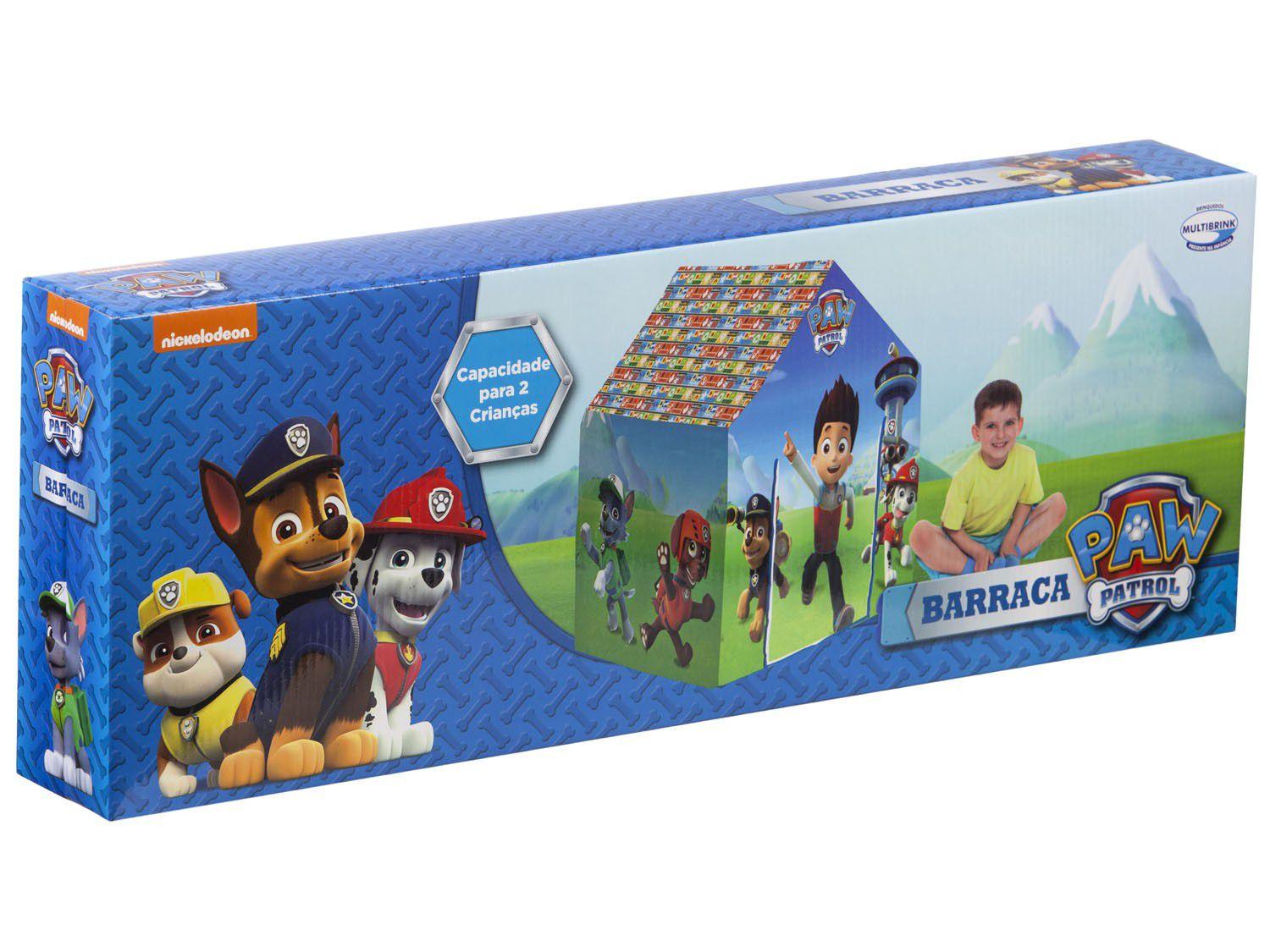 Barraca Patrulha Canina - Multibrink - Barraca / Toca / Cabana Infantil ...