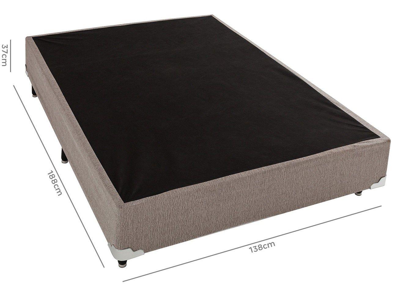 Base Cama Box Casal Plumatex 37x138x188cm