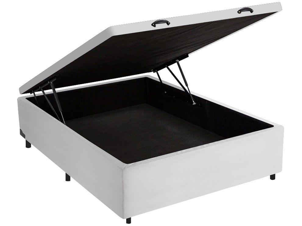 Base Cama Box Casal V-Joy com Baú 38x138x188cm Bravus