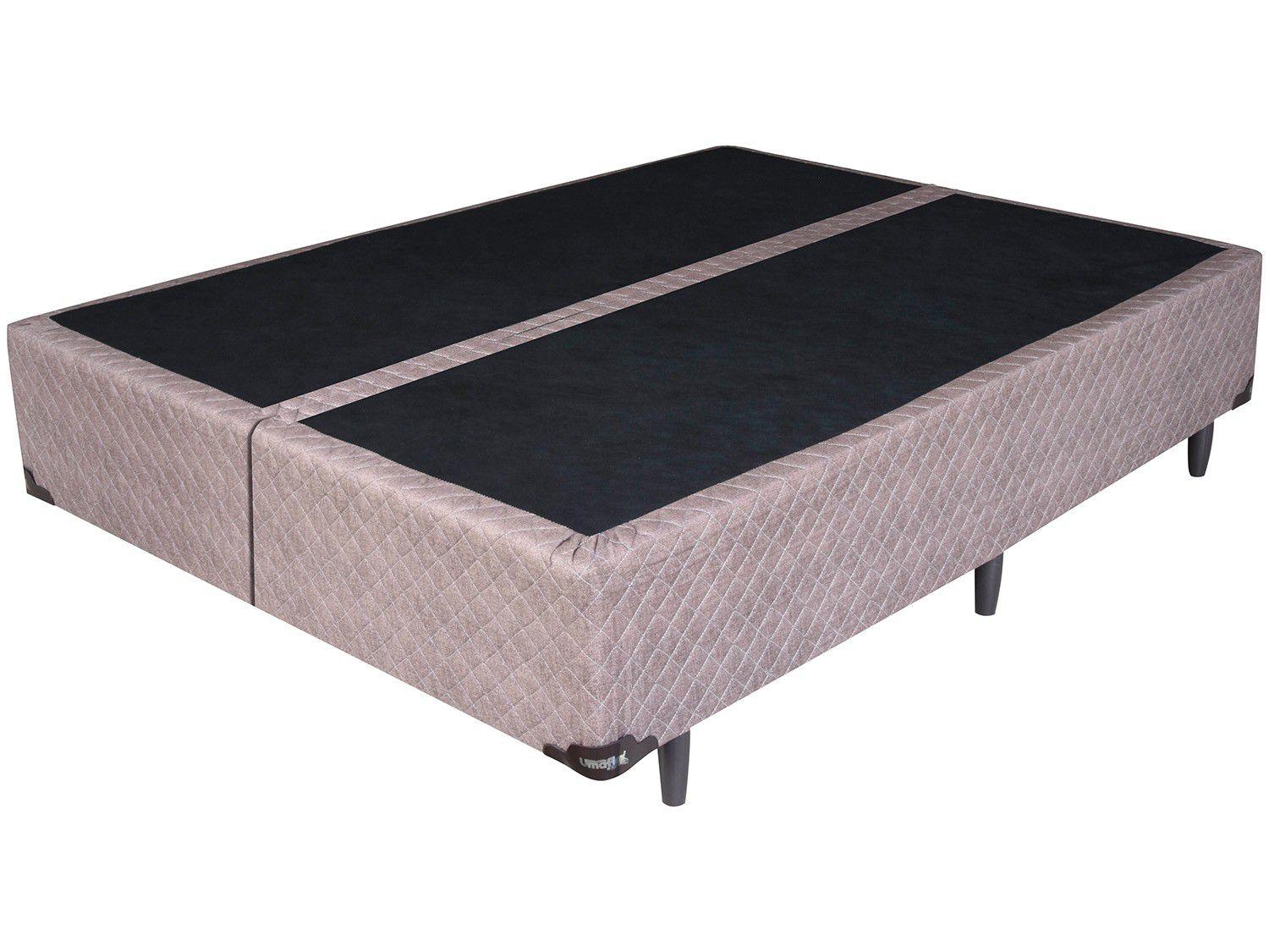 Base Cama Box King Size Bipartido 42cm de Altura Invictus 96 Base