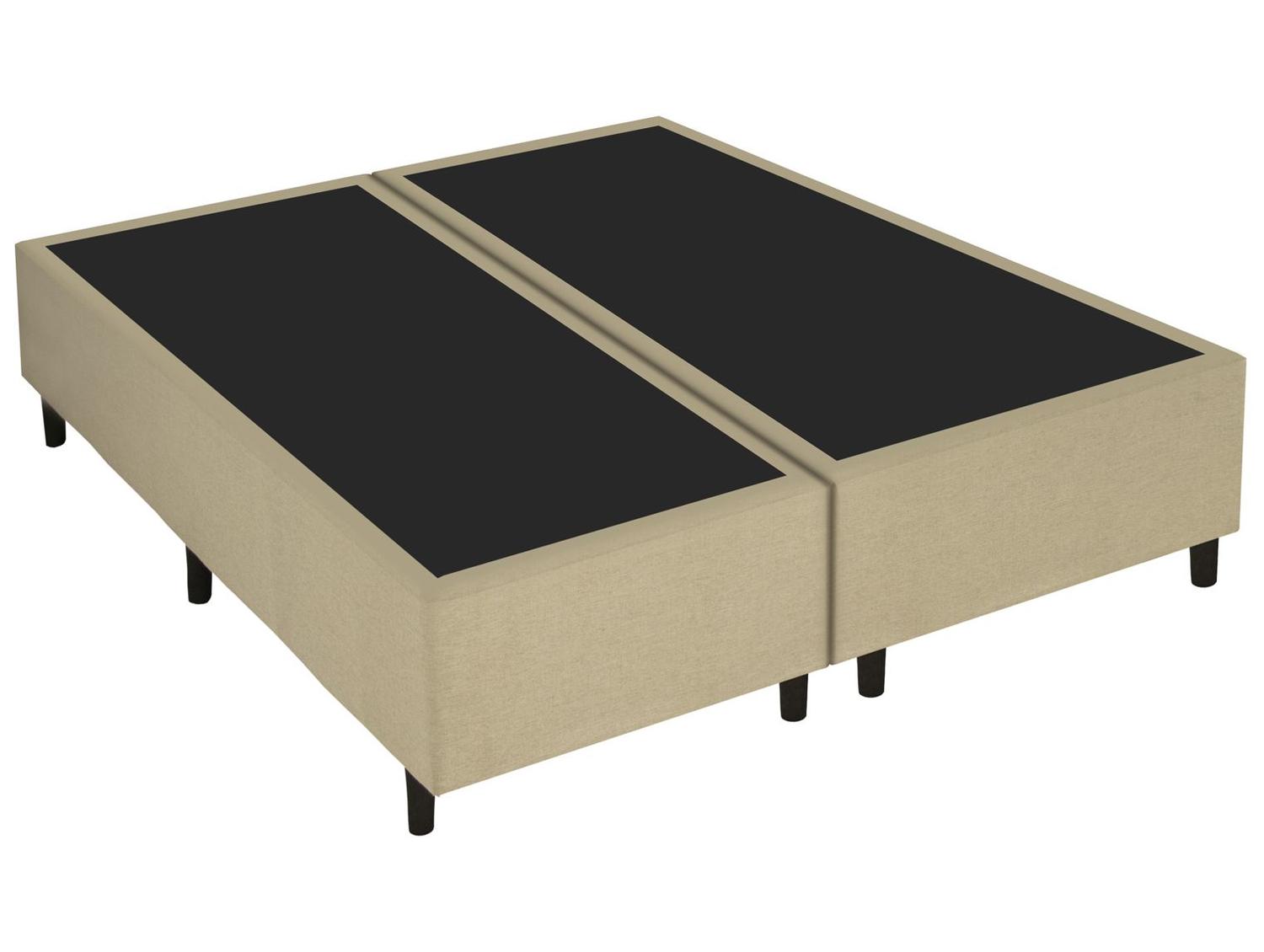 Base Cama Box Queen Gazin Bipartido 27x158x198cm Veneza