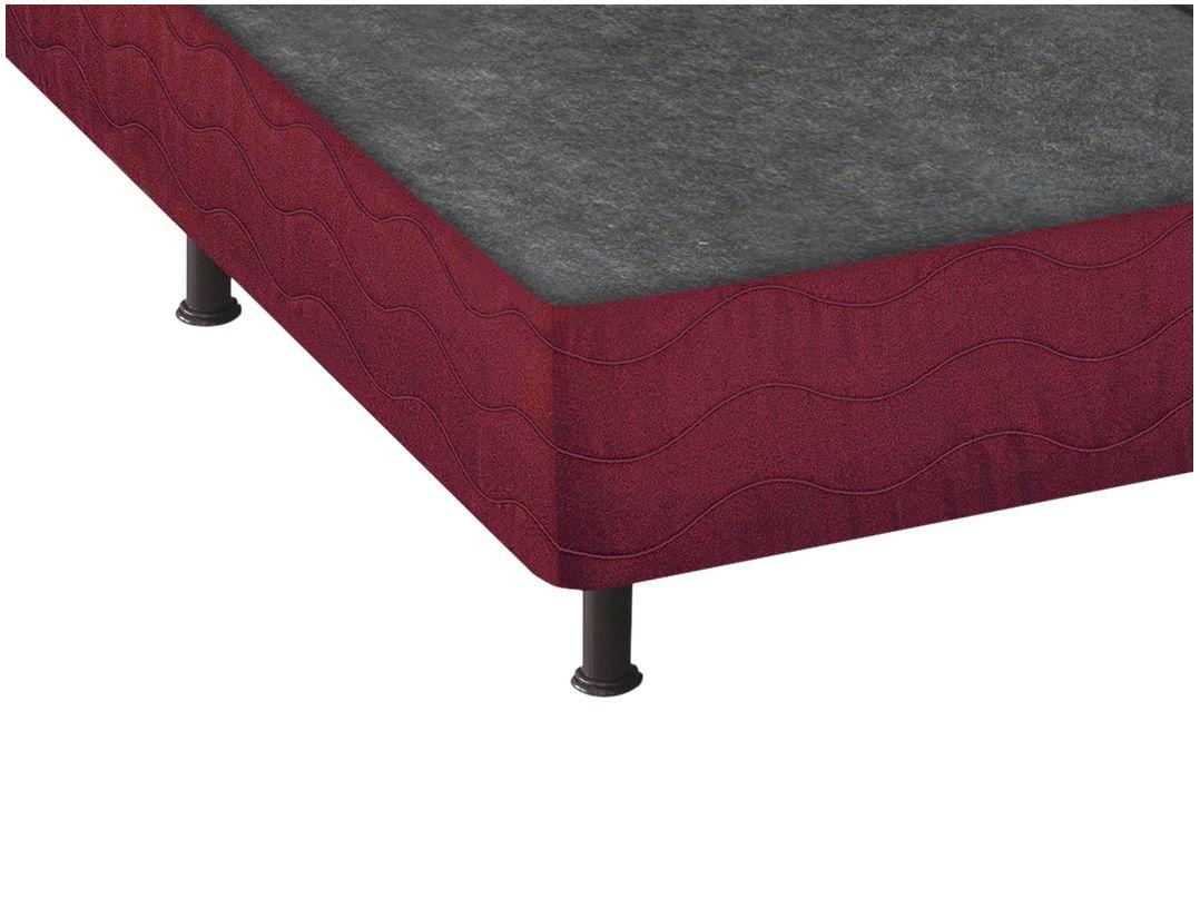 Base Cama Box Queen Reconflex 25x158x198cm Rouge