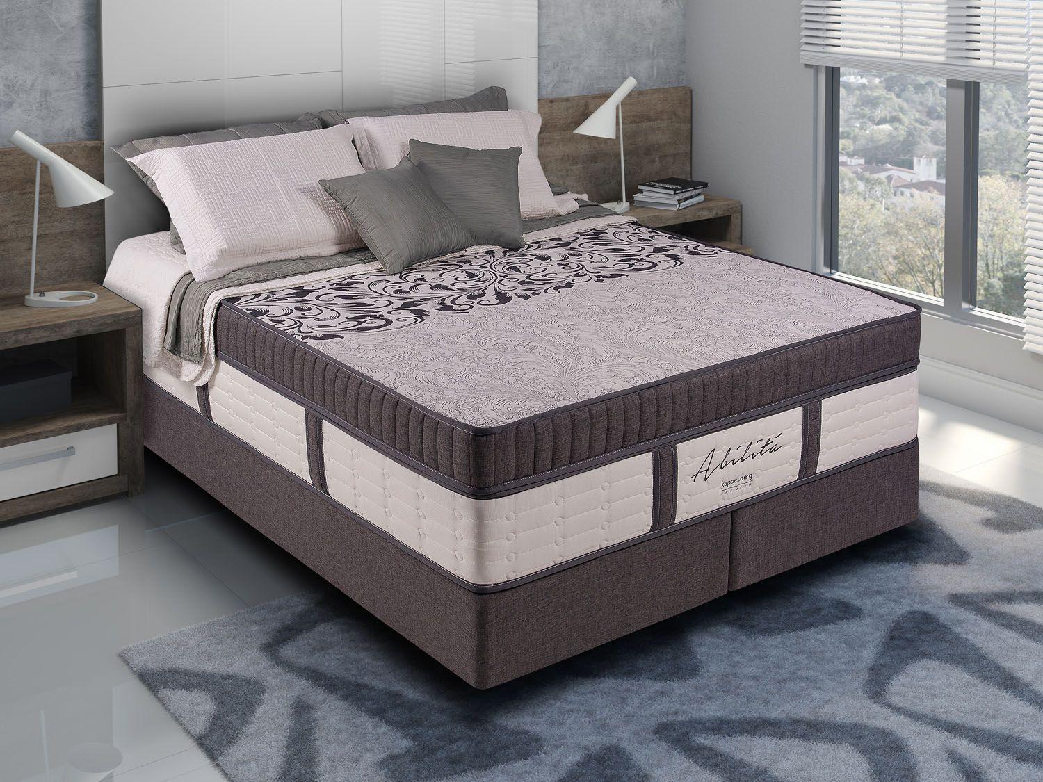 Base De Cama Queen Size Con Cajones Base Cama Box Queen Size Kappesberg - Bipartido 25cm de Altura SOM008