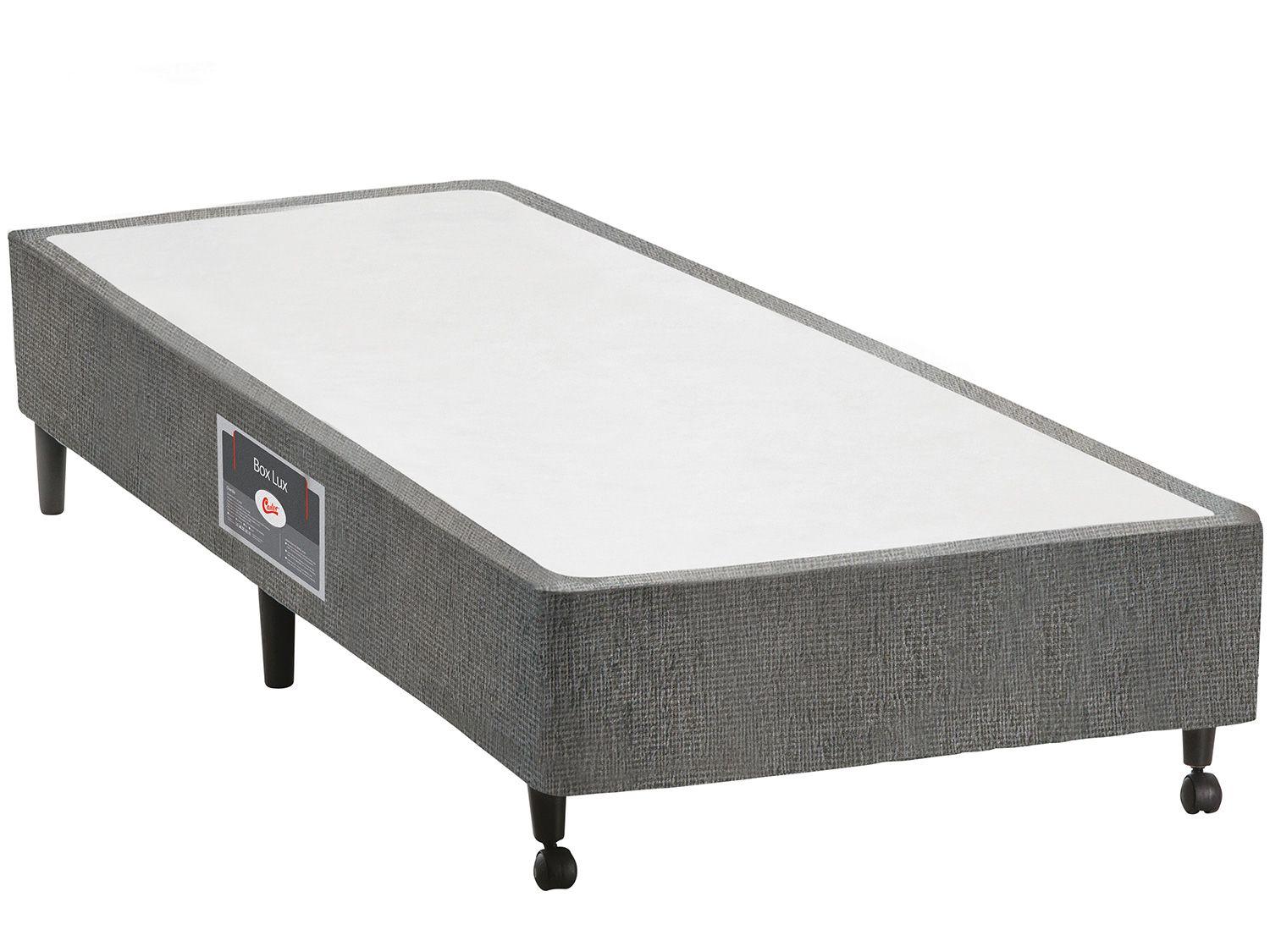 Base Cama Box Solteiro Castor 27x88x188cm Lux