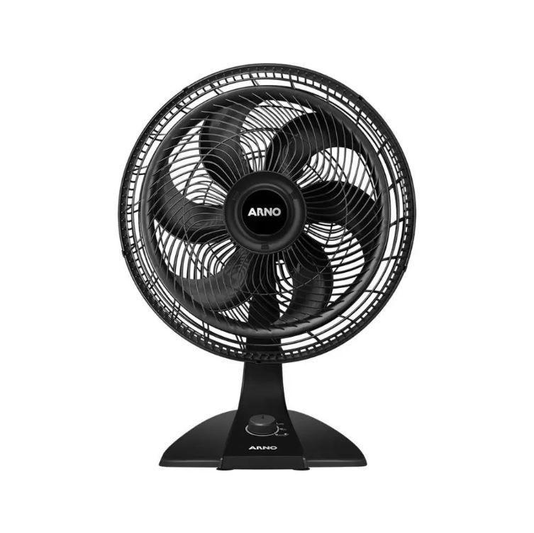 Imagem de Base para Ventilador Arno Silence Force VF40 VF41 VF45 VF49 VF55 VU40 TS55 Preta c/ Pés de Borracha Original