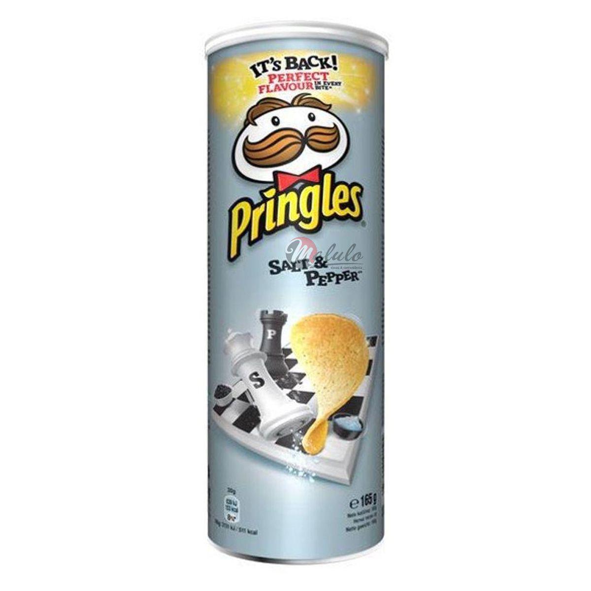 Batata Pringles Salt & Pepper 165g Pringles Magazine Luiza