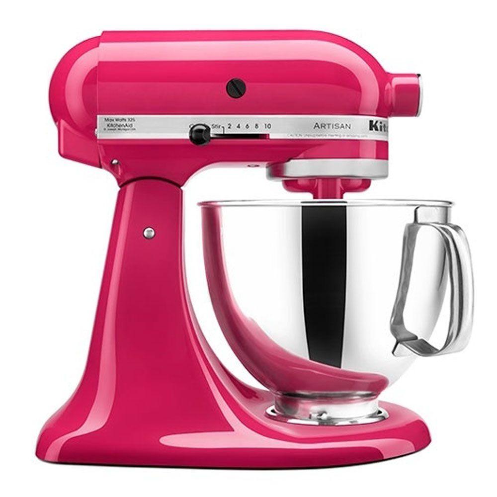 Batedeira Planetária Artisan 127V Rosa KitchenAid - Batedeira ...