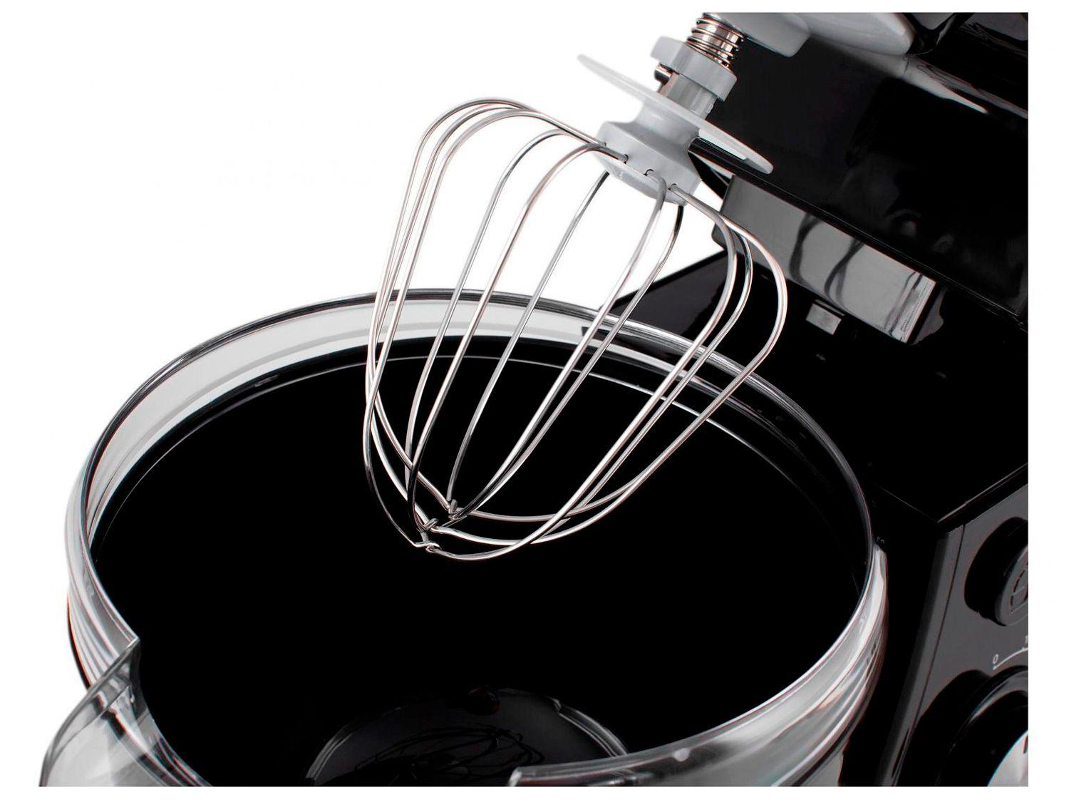 Batedeira Planetária Mondial Preto e Inox 700W
