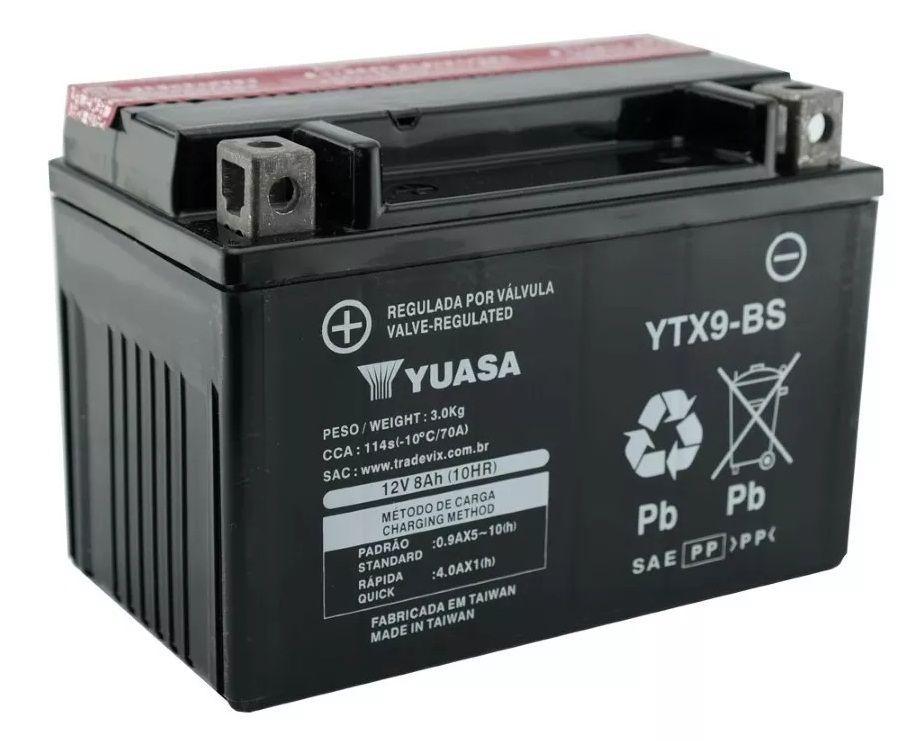 Batterie moto YT9B-4 // YT9B-BS 12V 8Ah Batterie s NX