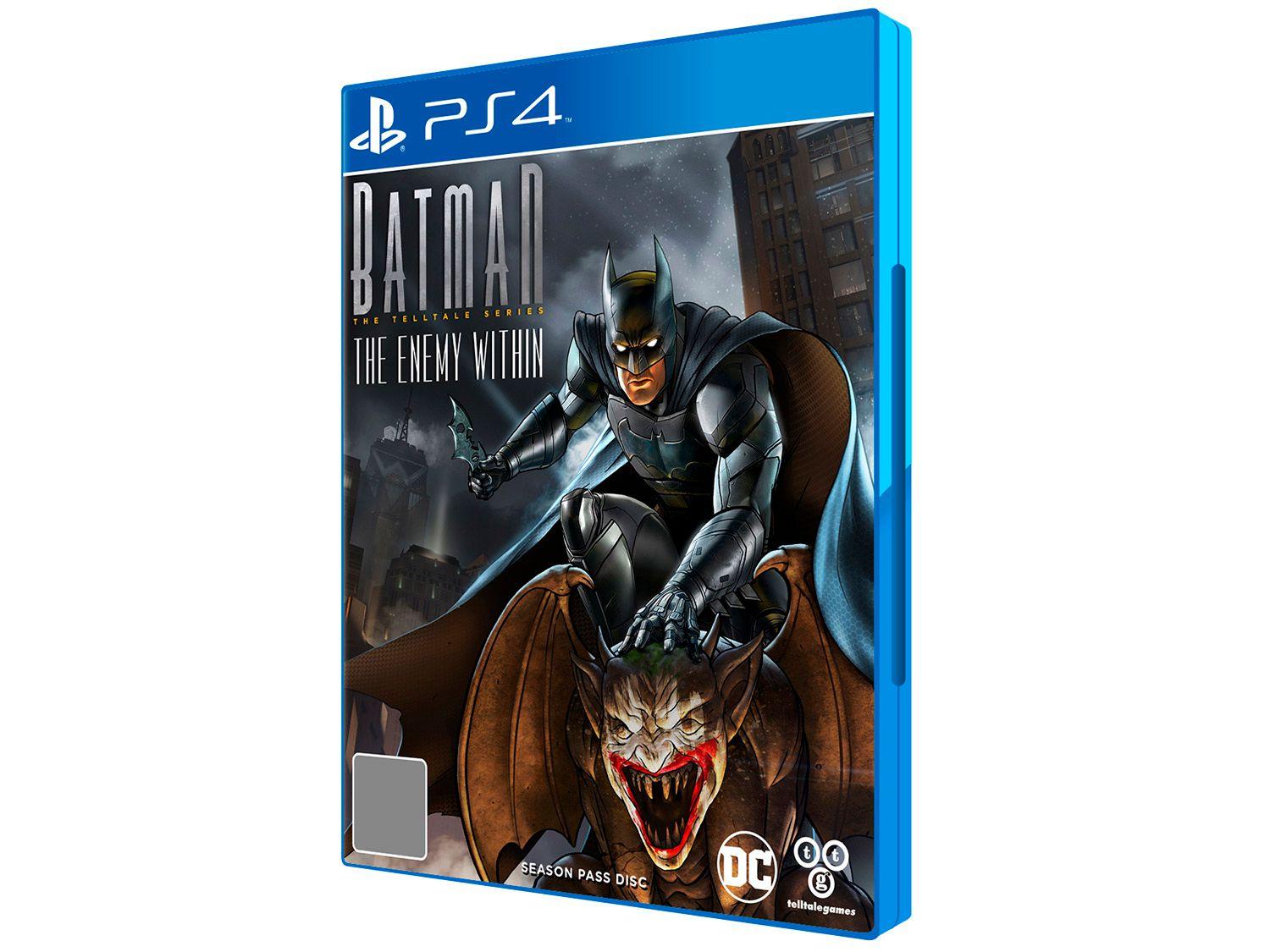 Batman: The Enemy Within para PS4 - Telltale Games - Jogos de Ação -  Magazine Luiza