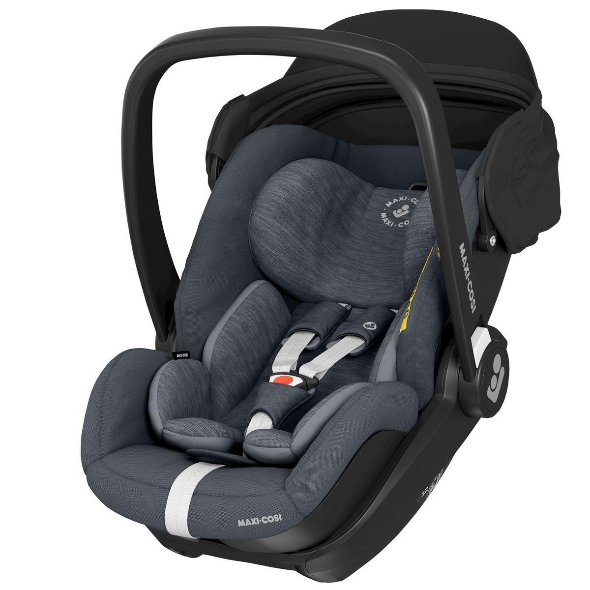 Bebê Conforto Com Base Ambos Isofix Recém Nascido até 13 Kg Reclinavel  Marble Maxi Cosi Essential Graphite - Bebê Conforto - Magazine Luiza