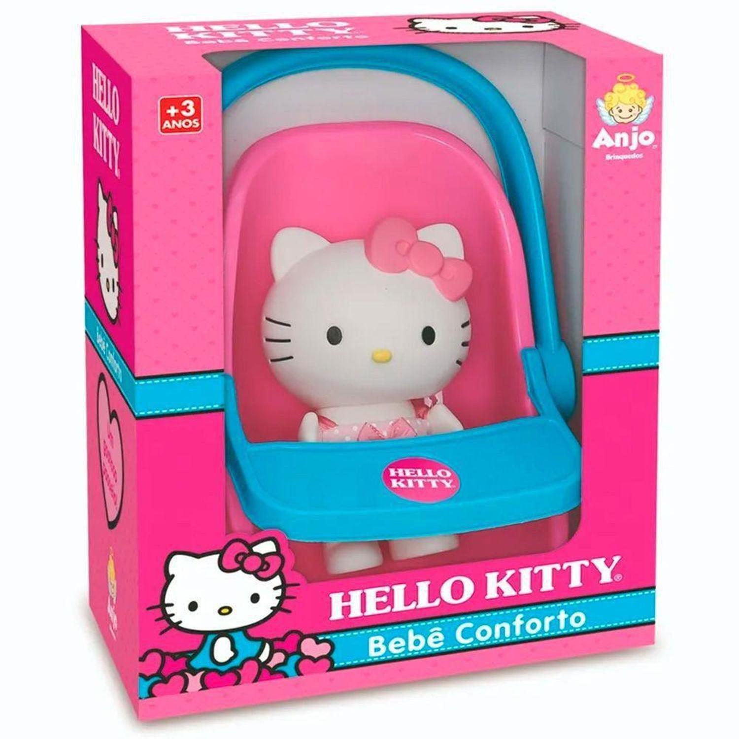 Bebe Conforto Hello Kitty Com Boneca Anjo Brinquedos Anjo Bonecas Magazine Luiza